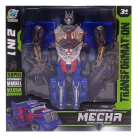 Машинка-трансформер «Transforming Mecha» 168-22 Синій (168-22(Blue))