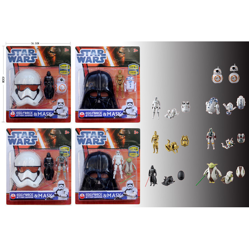 Трансформер з маскою Star Wars 33073D, 4 види