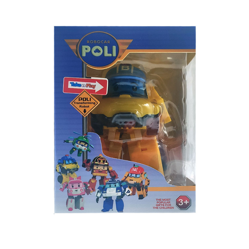 Игрушечный трансформер Робокар Поли 83168 робот+машинка