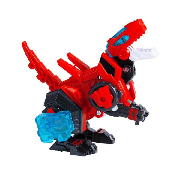 Динозавр-трансформер Раптор-Бот Dinoster EU580840-1 бокс для зберігання, червоний (EU580840-1)