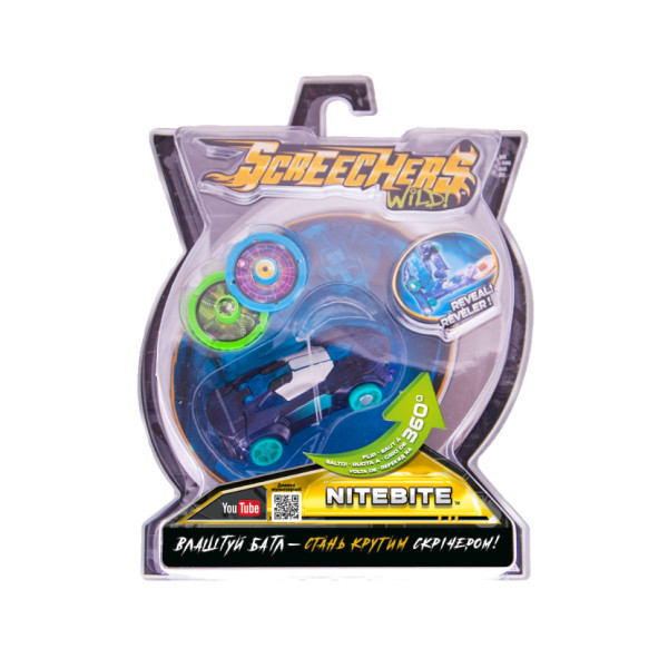 Машинка-трансформер Найтбайт Screechers Wild! EU683115 (EU683115)