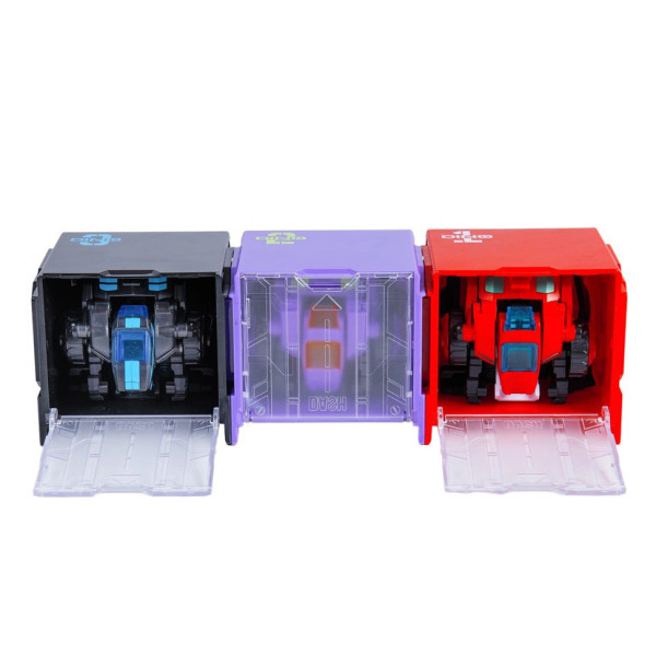 Динозавр-трансформер Раптор-Бот Dinoster EU580840-2 бокс для зберігання, фіолетовий (EU580840-2)