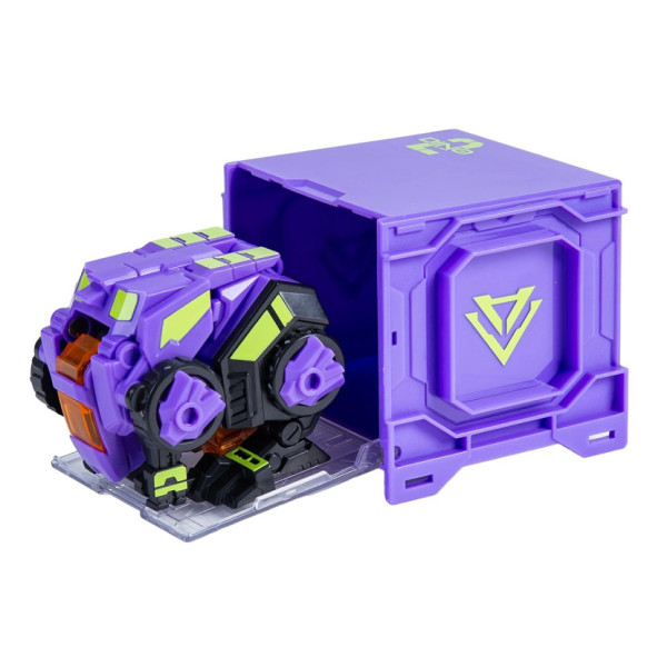 Динозавр-трансформер Раптор-Бот Dinoster EU580840-2 бокс для зберігання, фіолетовий (EU580840-2)