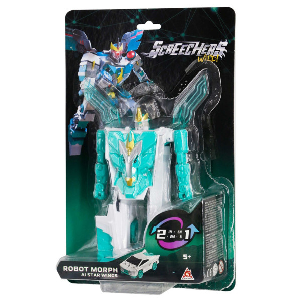Дитячий робот-трансформер "Стар Вингс" Screechers Wild! KS686153 S5 блістер (KS686153)