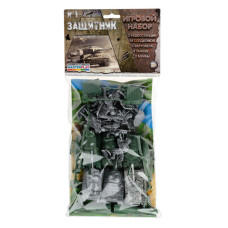 Дитячий набір солдатиків Захисник №1 ПВХ 1-042 (30 елементів) (1-042)