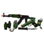 Дитячий ігровий набір військового M016B з іграшковим пістолетом і автоматом