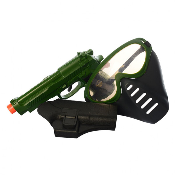 Дитячий ігровий набір військового M013A з автоматом