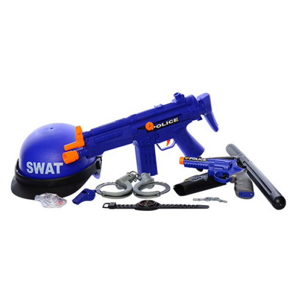Дитячий ігровий набір поліції 33540 каска, маска, автомат