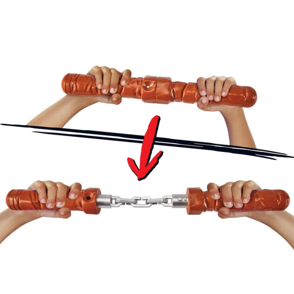 Набір іграшкової зброї Нунчаки Мікеланджело TMNT 83523 трансформується (83523)