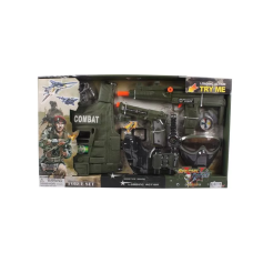 Игровой набор военного 33480/33490 с жилетом и маской
