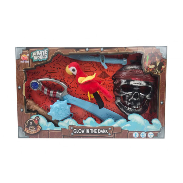 Дитячий ігровий набір пірата B6618-1-4 з мечем і булавою