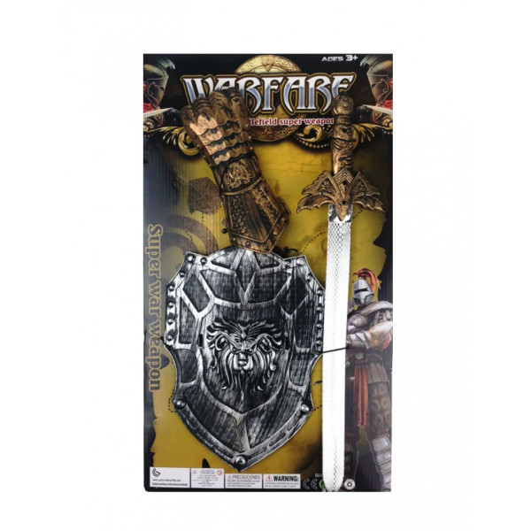 Дитячий ігровий набір лицаря 818A-20/21/22 обладунки на руку