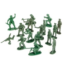 Детский игровой набор солдатиков "Пехота" №1 1-040, 12 солдатиков в наборе