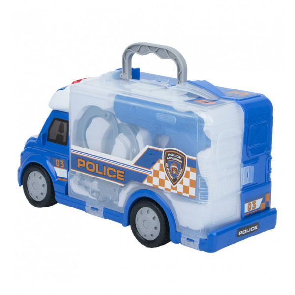 Дитячий ігровий набір Поліцейського M 5530 кейс-машинка