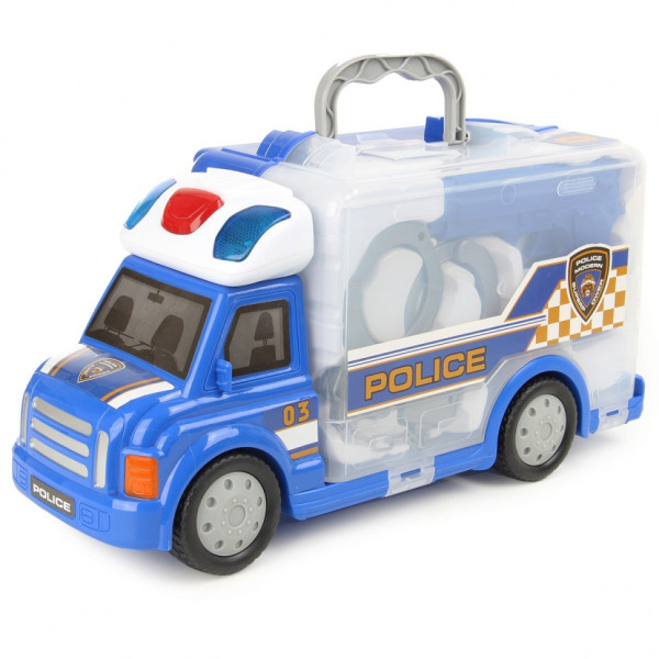 Дитячий ігровий набір Поліцейського M 5530 кейс-машинка