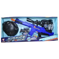 Детский игровой набор Полицейского S019 с каской и автоматом