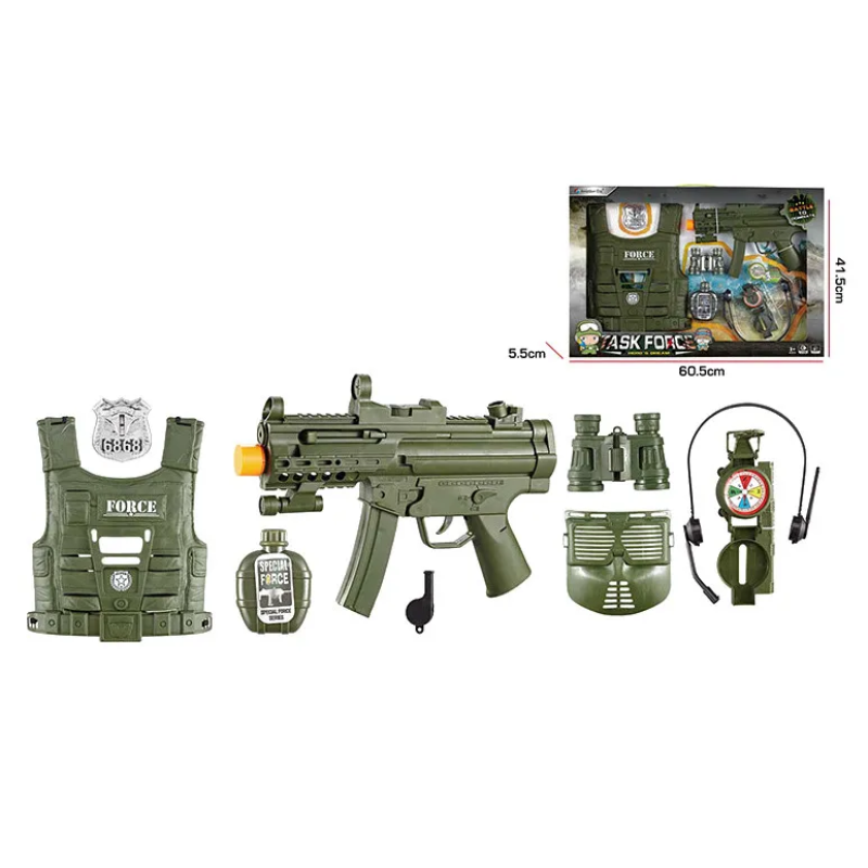 Игровой набор Военного F8528-6A с бронежилетом и маской