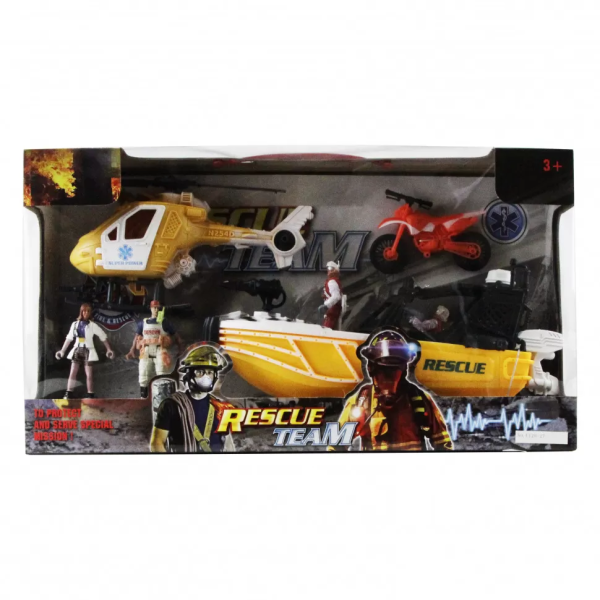 Дитячий ігровий набір Рятувальників F120-24 /27 з фігурками