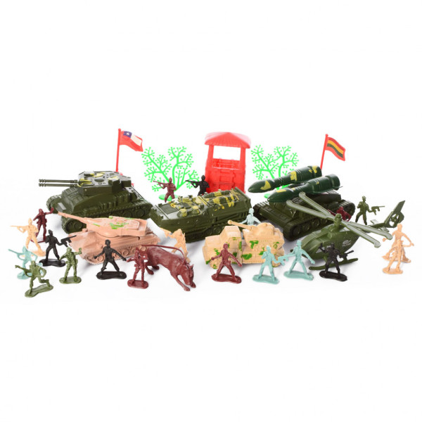 Ігровий набір 8210-14 військова техніка, солдати