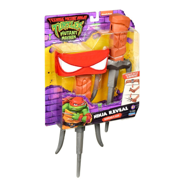 Набір іграшкової зброї Кинджал-сай Рафаеля TMNT 83524 трансформується (83524)
