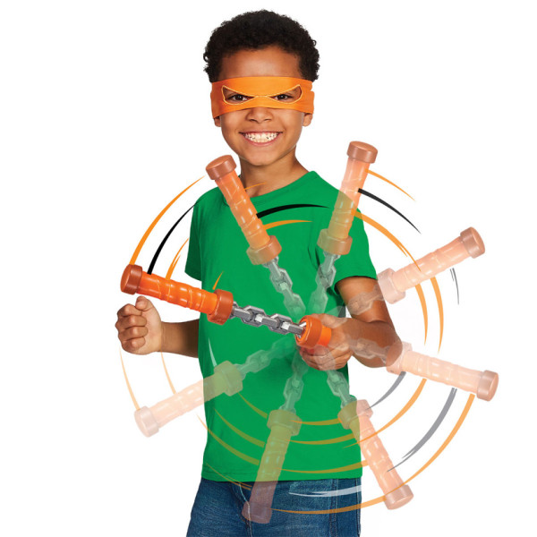 Ігровий набір "Нунчаки Мікеланджело Обертальний удар" 84268 "Черепашки-Ніндзя MOVIE III" W3 (84268)