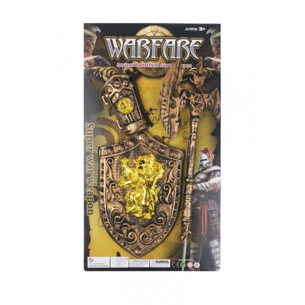 Дитячий ігровий набір лицаря 818A-20/21/22 обладунки на руку  Топор (818A-20)