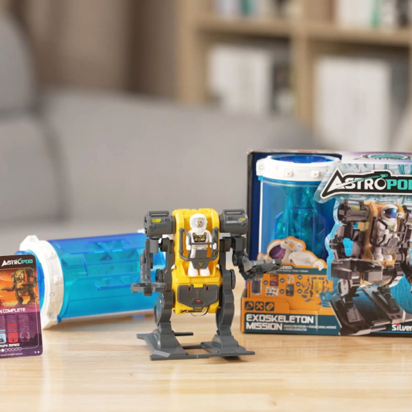 Ігровий набір Місія «Рухайся в екзоскелеті» Astropod Silverlit 80334 конструктор з фігуркою (80334)