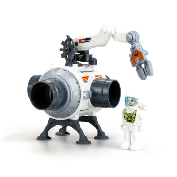 Ігровий набір Місія «Побудуй космічну станцію» Astropod Silverlit 80336 конструктор з фігуркою (80336)