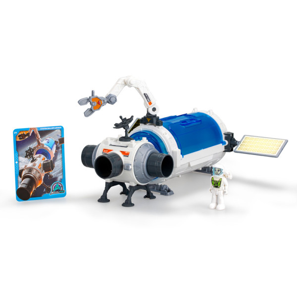 Ігровий набір Місія «Побудуй космічну станцію» Astropod Silverlit 80336 конструктор з фігуркою (80336)