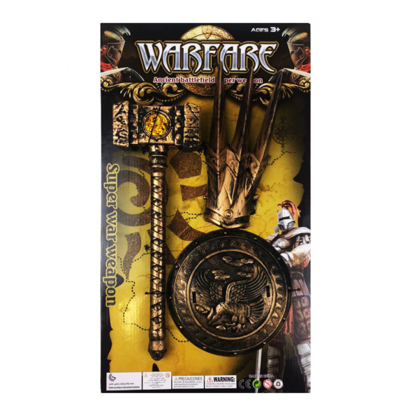 Дитячий ігровий набір лицаря 818A-20/21/22 обладунки на руку  Молот (818A-21)