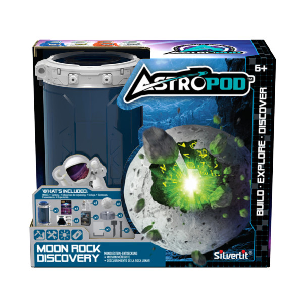 Ігровий набір Місія «Досліди місячний камінь» Astropod Silverlit 80338 з фігуркою (80338)