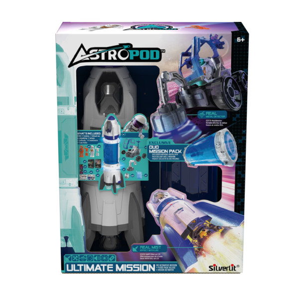 Ігровий набір делюкс Основна місія "Запустити ракету" Silverlit Astropod 80339 з фігуркою (80339)