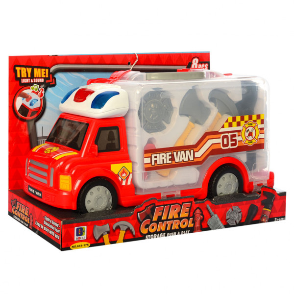 Ігровий набір Пожежного з машинкою 661-175 машинка зі світлом (661-175)