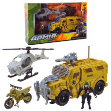 Іграшковий набір Військовий BL2314 військовий транспорт, аксесуари (BL2314)