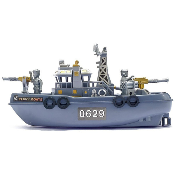 Військовий катер 0629C на батарейках