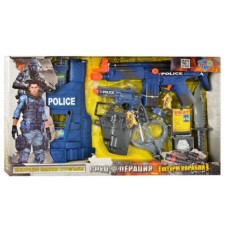 Игровой полицейский набор 33520 с жилетом и автоматом