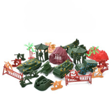 Дитячий набір солдатиків 2069D-1 військова техніка, з транспортом (2069D-1)