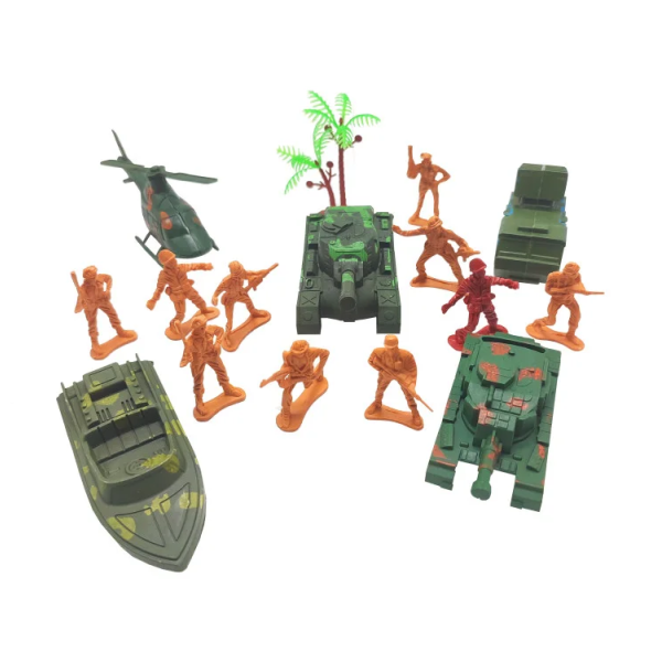 Cолдати в наборах 6288-B95 техніка, фігурки, в кульці (6288-B95)