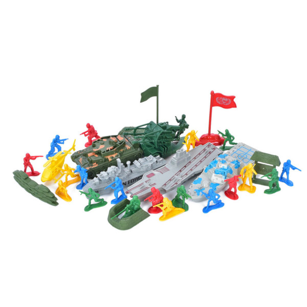 Ігровий набір Солдатики Bambi 8899-49-50 з транспортом