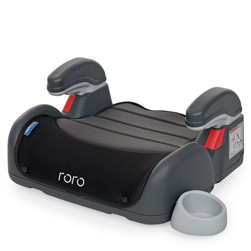 Бустер детский. Детское автокресло ME 1044(Gray-Black) RORO с подлокотником