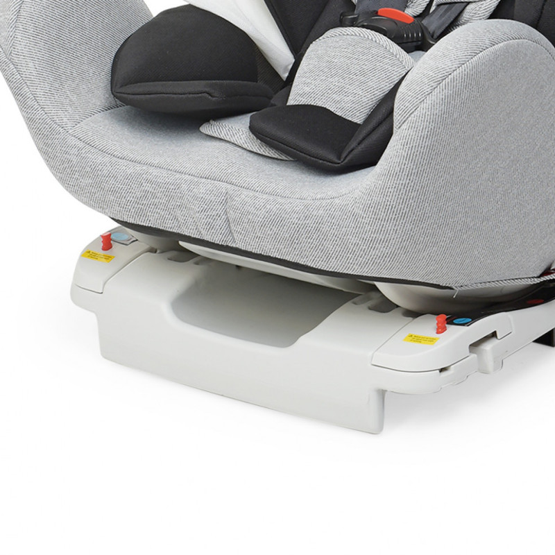 Дитяче автокрісло ME 1041 (Gray Black) BRAVO ISOFIX, сіро-чорний