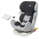 Дитяче автокрісло ME 1041 (Gray Black) BRAVO ISOFIX, сіро-чорний