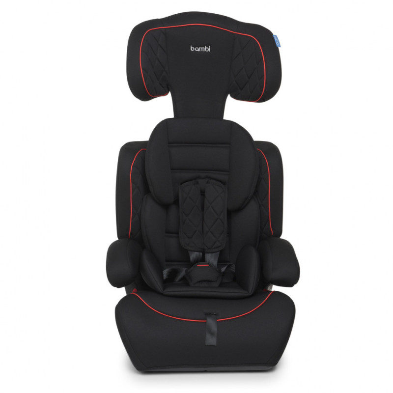 Автокрісло дитяче M 3546-B Black з регулюванням підголівника