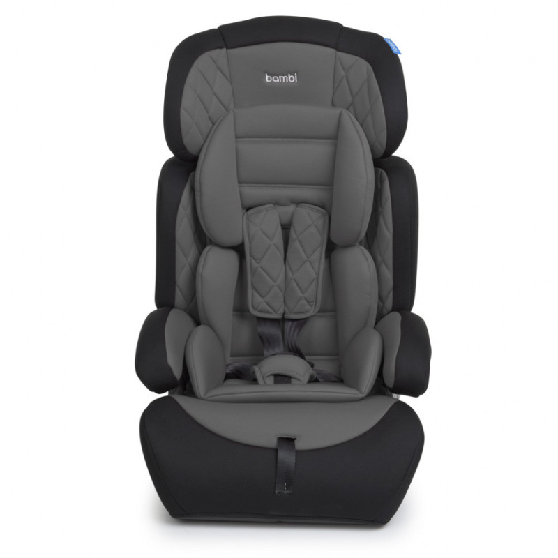 Автокрісло дитяче 2в1 + бустер з ручками M 3546-G Gray з регулюванням підголівника
