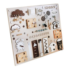 Розвиваюча іграшка Бізіборд TG1000012, 70х60 см, Коричневий (TG1000012)