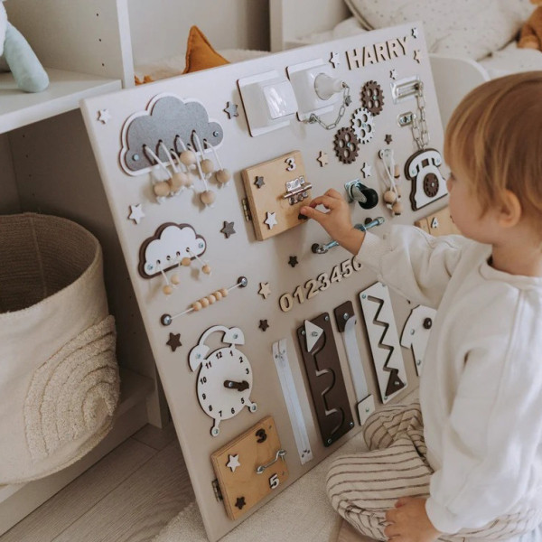 Розвиваюча іграшка Бізіборд TG1000012, 70х60 см, Коричневий (TG1000012)