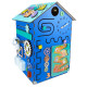Развивающая игрушка Бизикуб "Дом" TG200222 голубой, 55х30х30 см(TG200222)