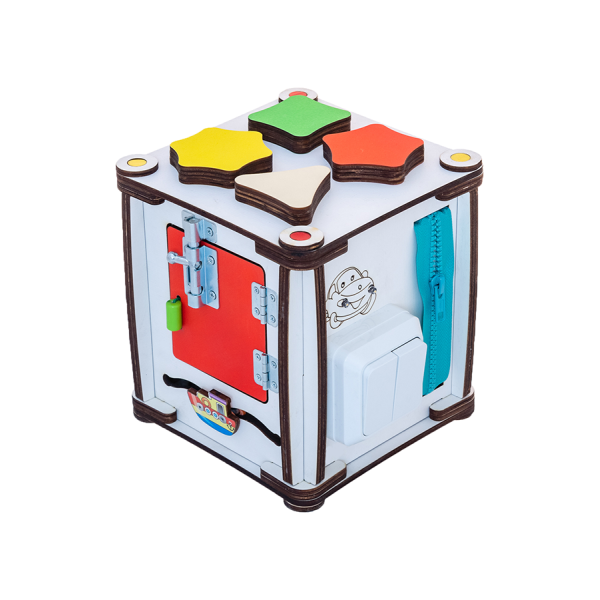 Будиночок розвиваючий. Бізіборд К005 з підсвічуванням