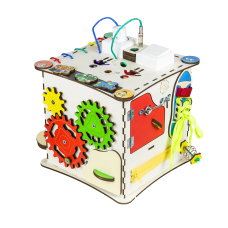 Будиночок розвиваючий. Бізіборд K009 з підсвічуванням (K009)