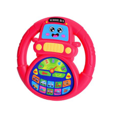 Інтерактивна іграшка кермо "Мандрівничок: Автосвіт" M 6304, 18 см, українська (M 6304)